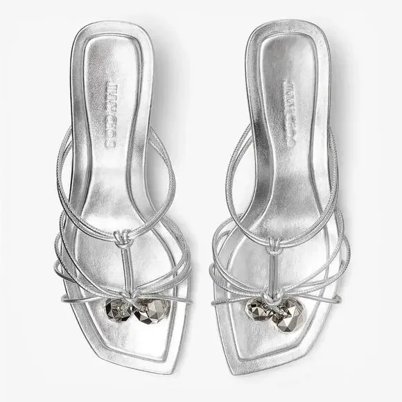 Jimmy Choo Jemma Mule 50 Shoe 37.5 - Picture 1 of 9